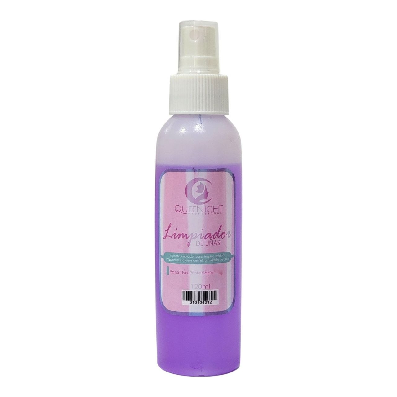 LIMPIADOR Y SANITIZANTE DE UÑAS QUEENIGHT PROFESSIONAL 120ML