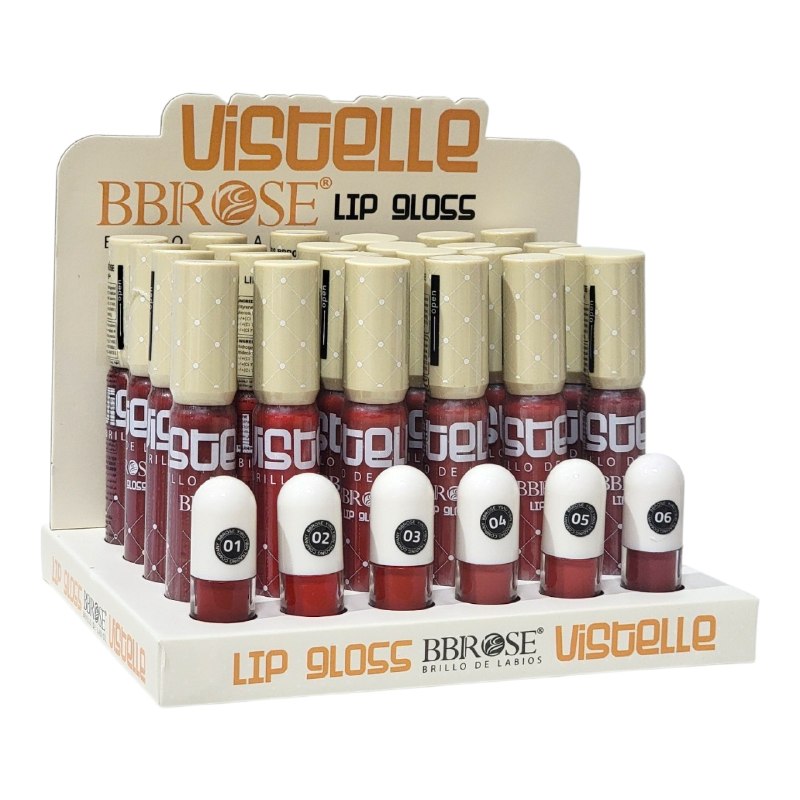 BRILLO LABIAL LIP DE ACABADO VIVO NO PEGAJOSO CON VITAMINA E BBROSE 10G