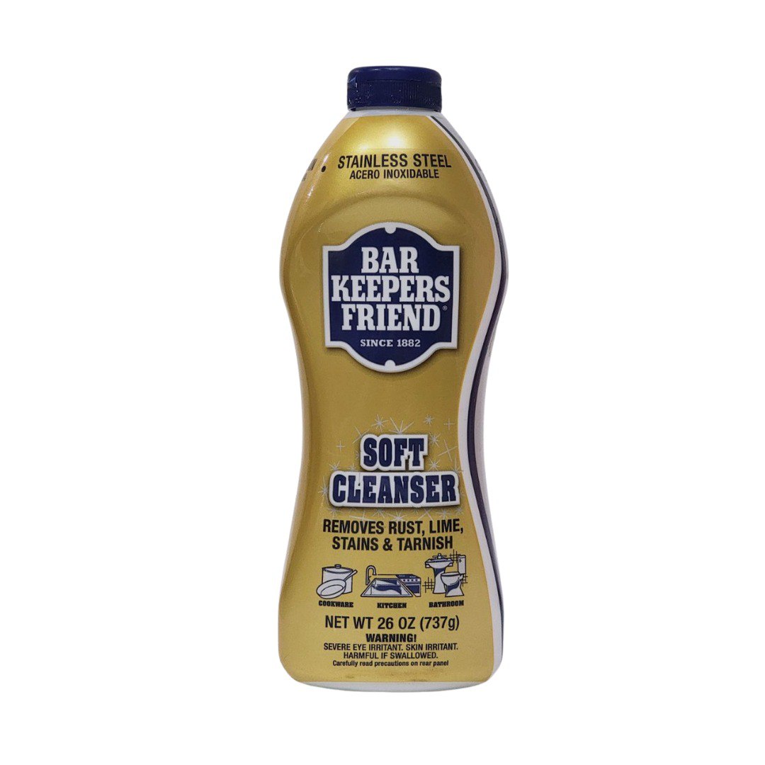 LIMPIADOR Y PULIDOR LIQUIDO SUAVE PARA OXIDO MANCHAS DE CAL Y DESLUSTRE BAR KEEPERS 737G