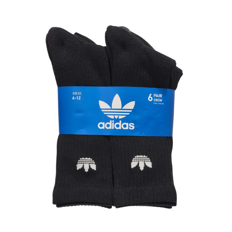 CALCETA ALTA ADIDAS PARA HOMBRE 6 PARES TALLA 6-12