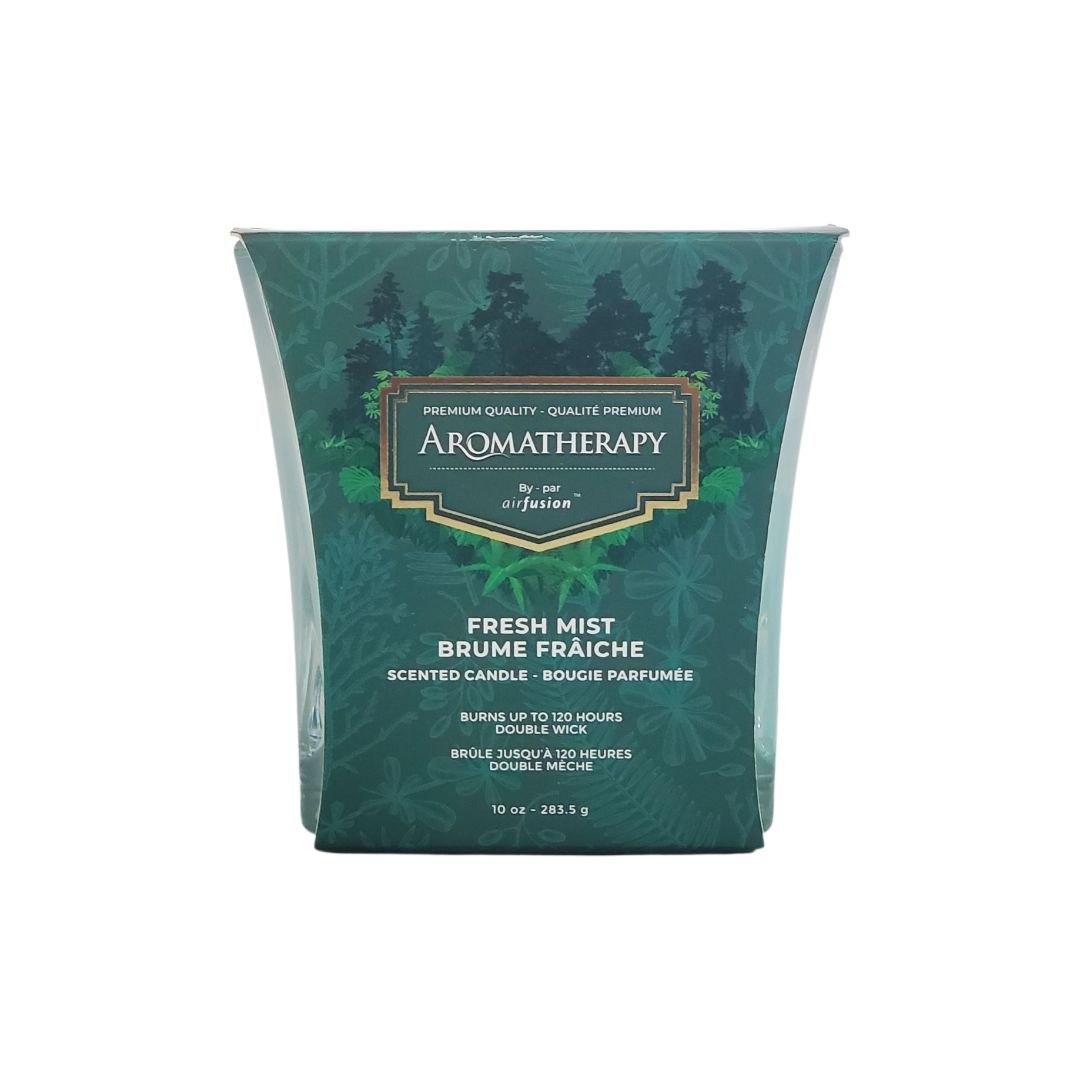 VELA AROMATICA DE DOBLE MECHA AROMA A BRUMA FRESCA AROMATHERAPY AIRFUSION 283.5G