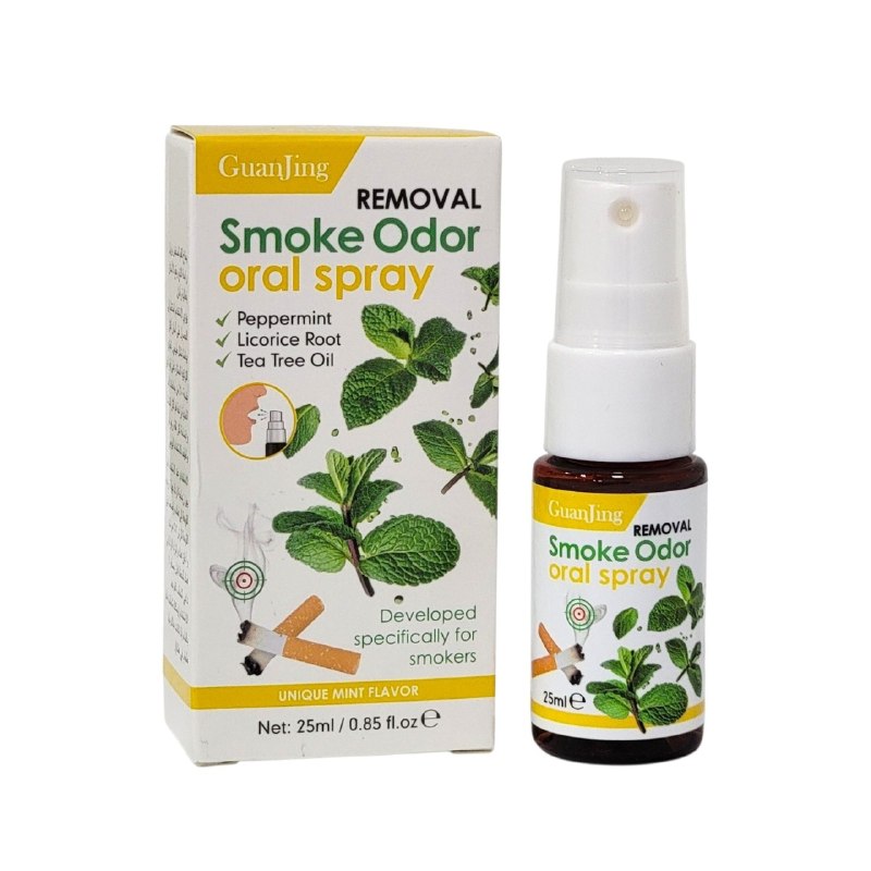 SPRAY ORAL NEUTRALIZADOR DE ALIENTO ESPECIALIZADO AROMA A MENTA GUANJING 25ML