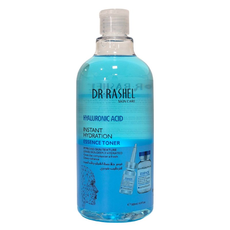 TONICO FACIAL DE HIDRATACION INSTANTANEA CON ACIDO HIALURONICO DR RASHEL 500ML