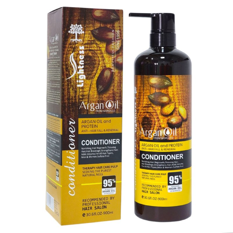 ACONDICIONADOR ANTICAIDA Y RENOVADOR CON ACEITE DE ARGAN 900ML