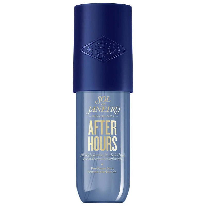 SPRAY PERFUMADO PARA EL CABELLO Y CUERPO SOL DE JANEIRO FRAGRANCE AFTER HOURS NOTAS JAZMIN MEDIANOCHE Y MADERAS ABEDUL 90ML