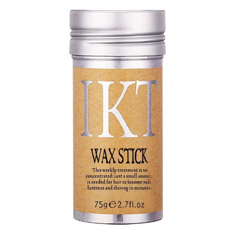 CERA PARA EL CABELLO EN BARRA CONTROL DE BORDES Y FRIZZ PORTATIL IKT WAX 75G