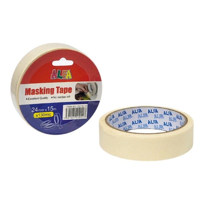 MASKINGTAPE CINTA ADHESIVCA 25MMX15M ALFA