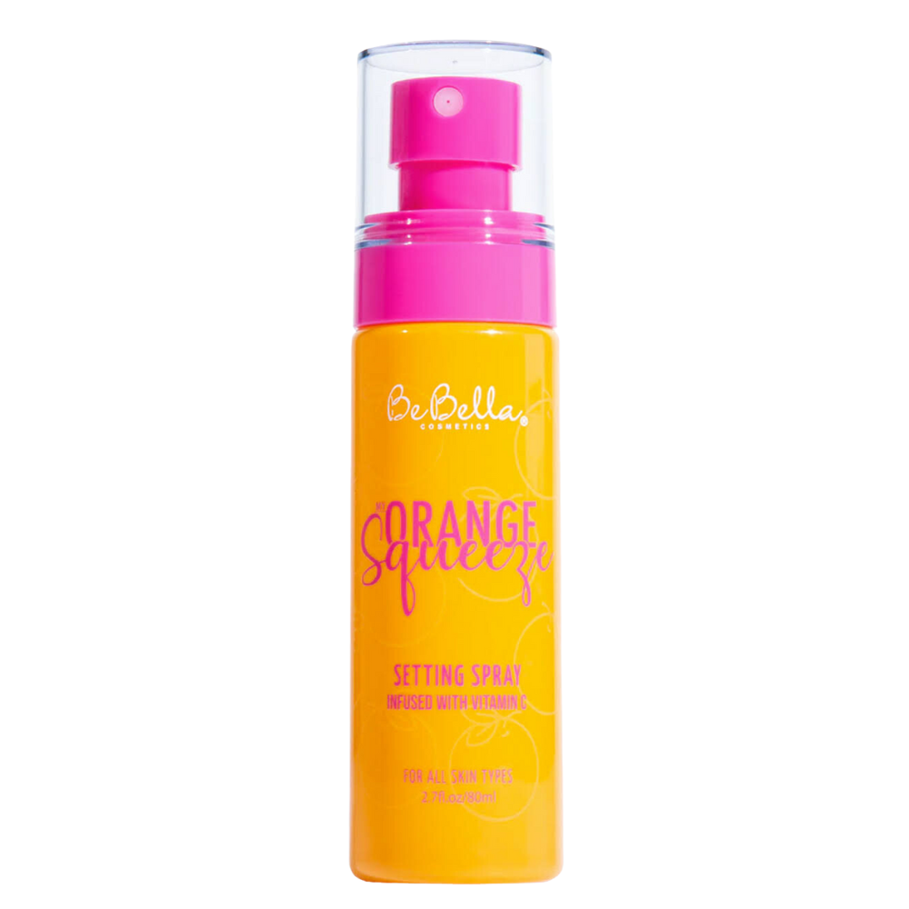 FIJADOR DE MAQUILLAJE CON VITAMINA C MY ORANGE SQUEEZE BEBELLA 80ML