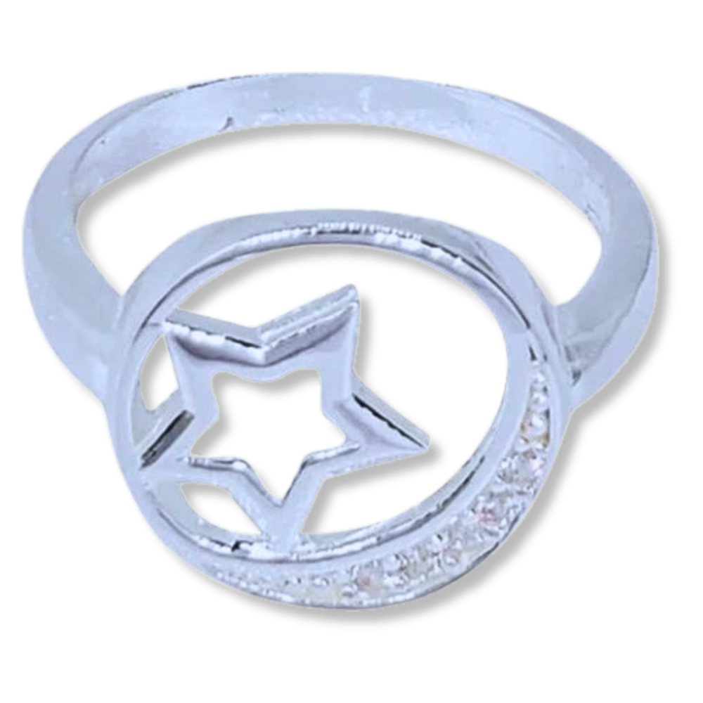PANI1947 ANILLO ESTRELLA, PLATA 925