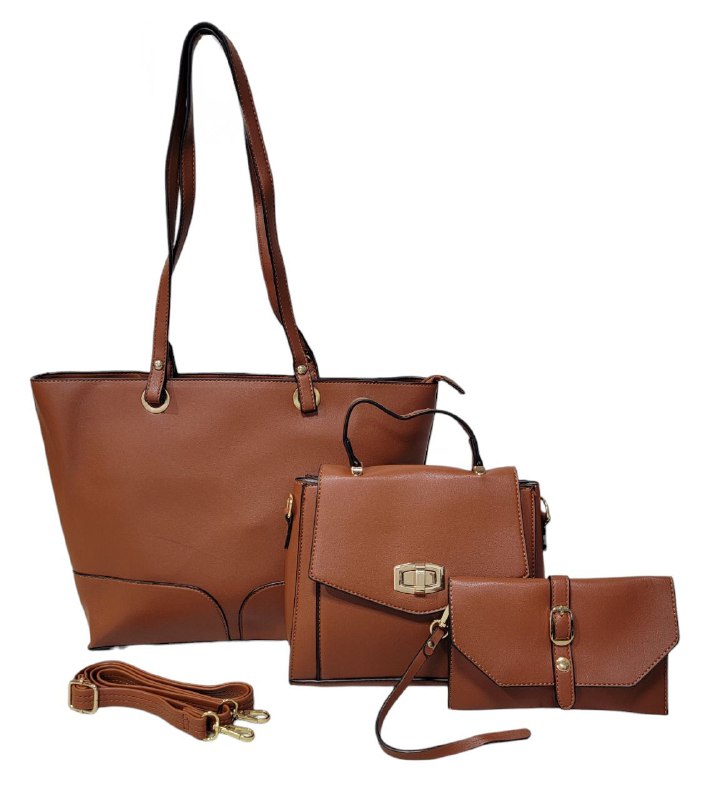 CARTERA ECONOMICA EN SET 3 PIEZAS SOFIAZUL