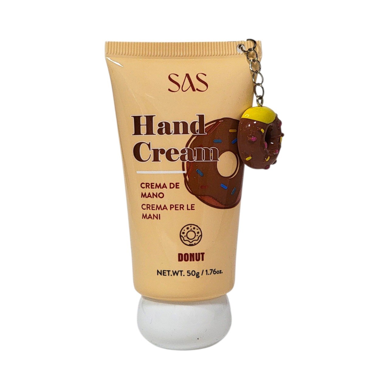 CREMA PARA MANOS HIDRANTANTE CON AROMA A DONA SAS 50G