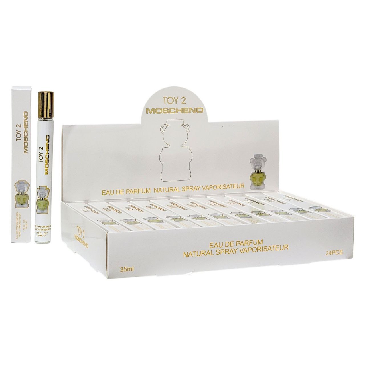 PERFUME EN TUBO TOY 2 MOSCHENO EDP 35ML (M) (AROMA INSPIRADO EN MOSCHINO TOY 2)