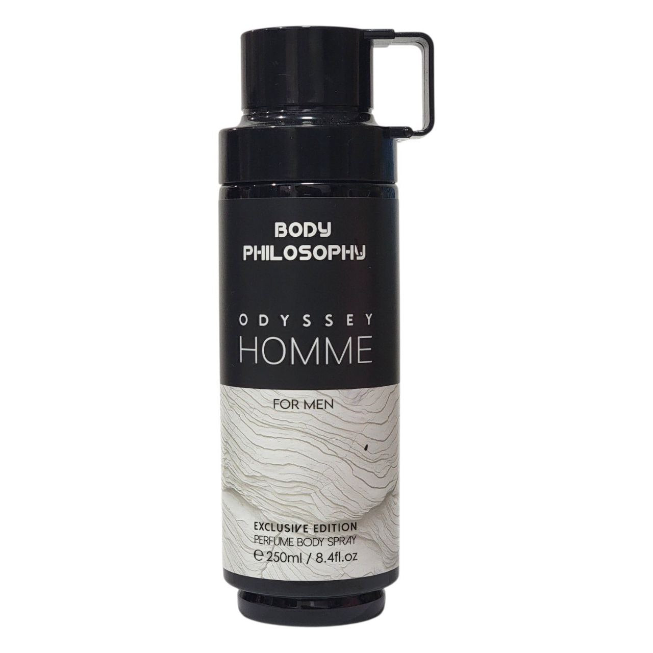 BODY SPRAY BODY PHILOSOPHY ODYSSEY HOMME FOR MEN 250ML (H) (DUPE ARMAF ODYSSEY HOMME)