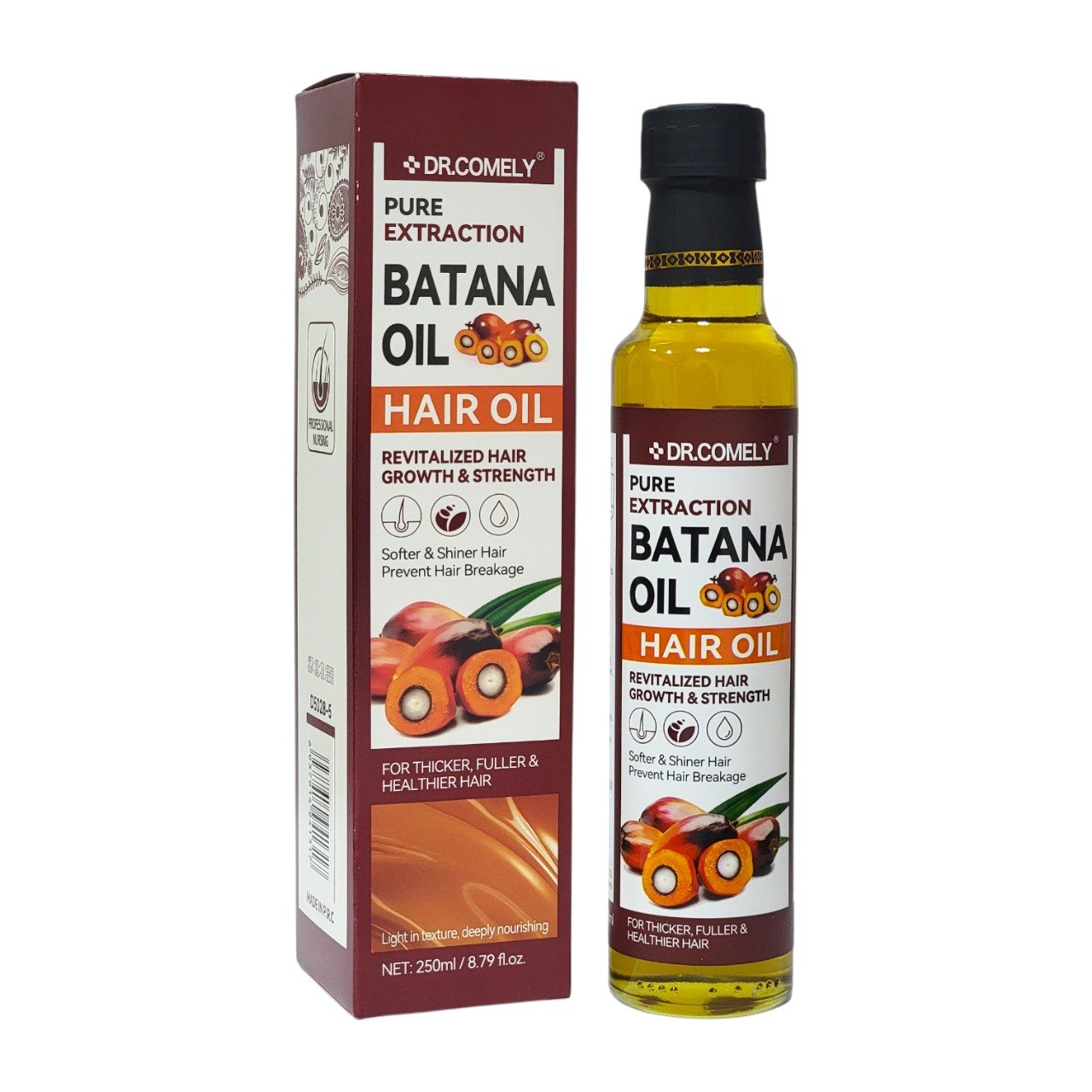 ACEITE PARA EL CABELLO DE BATANA PARA CRECIMIENTO Y GROSOR DR. COMELY 250ML