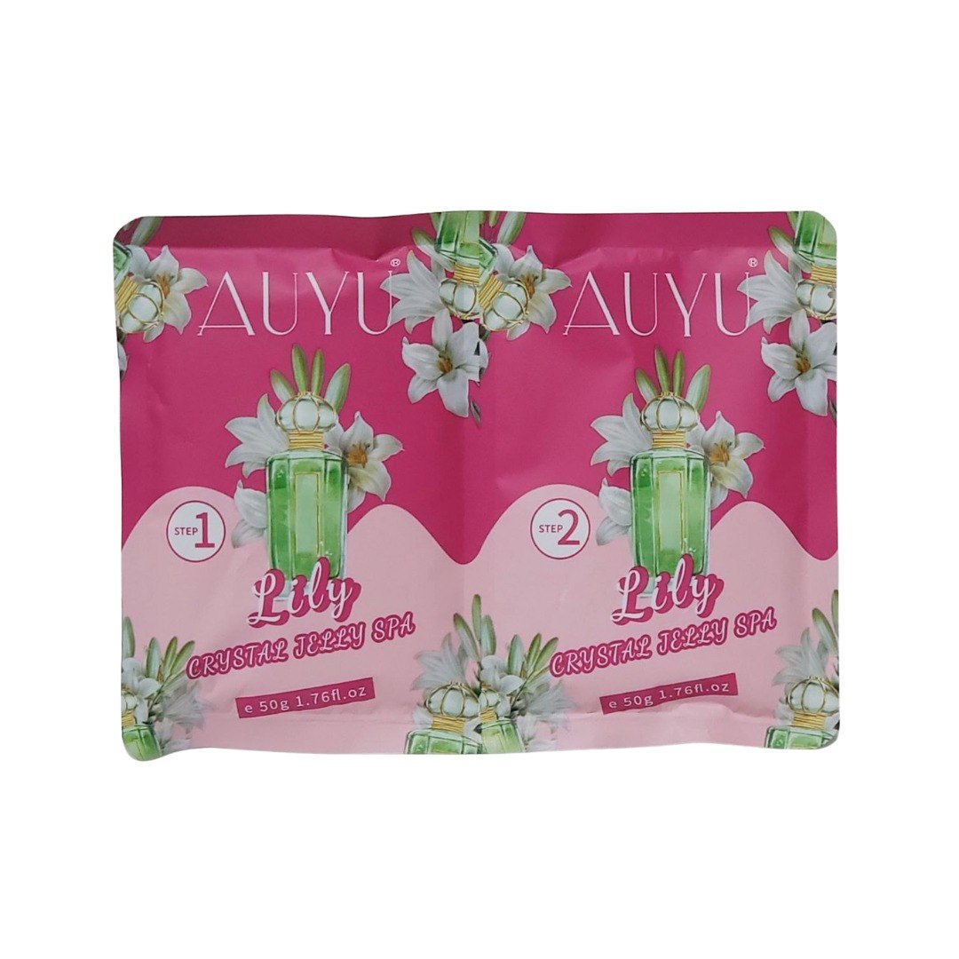 SET DE SPA PARA PEDICURA TEREAPEUTICO AROMA A LILY AUYU 50GX2