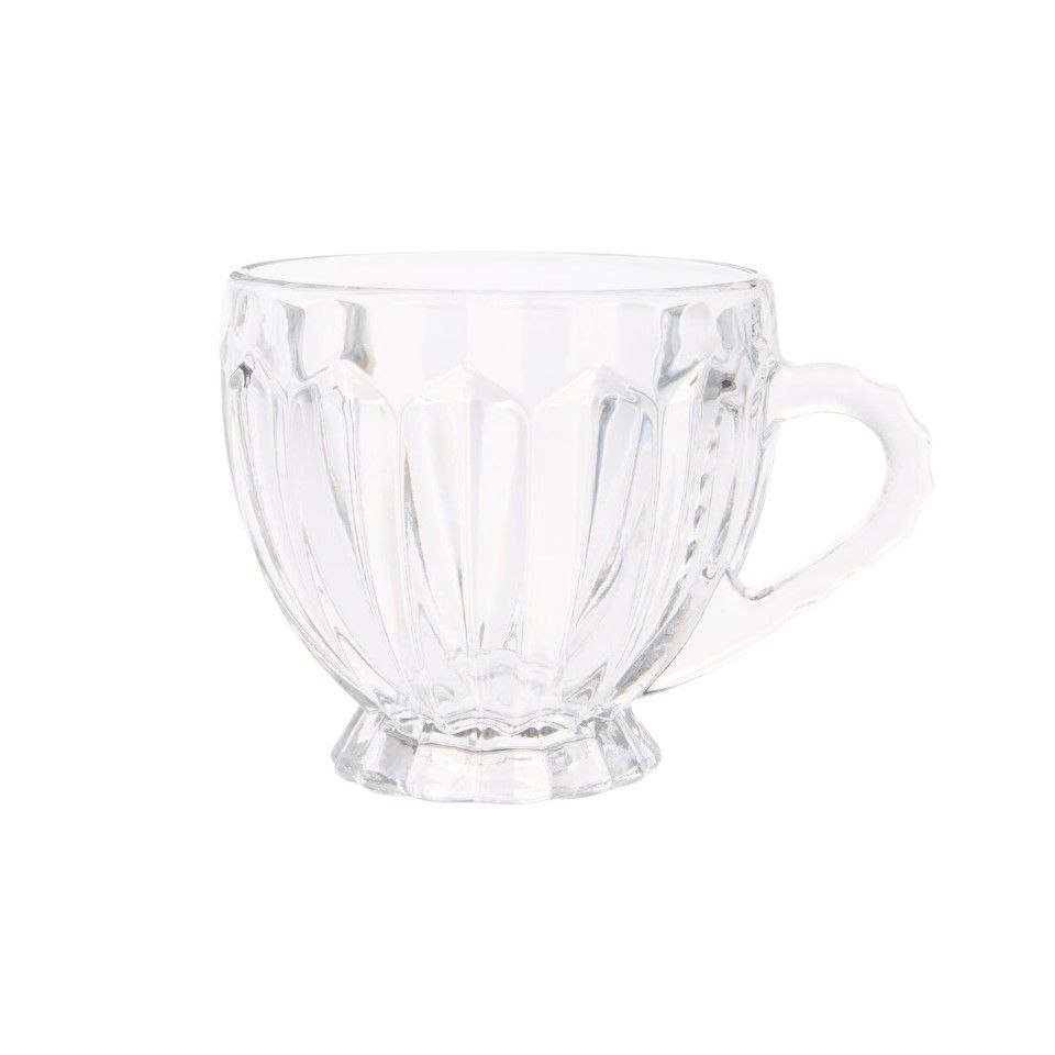 SET DE TAZAS MINI DE VIDRIO 6PCS BENELI HOME 210ML X 6PCS