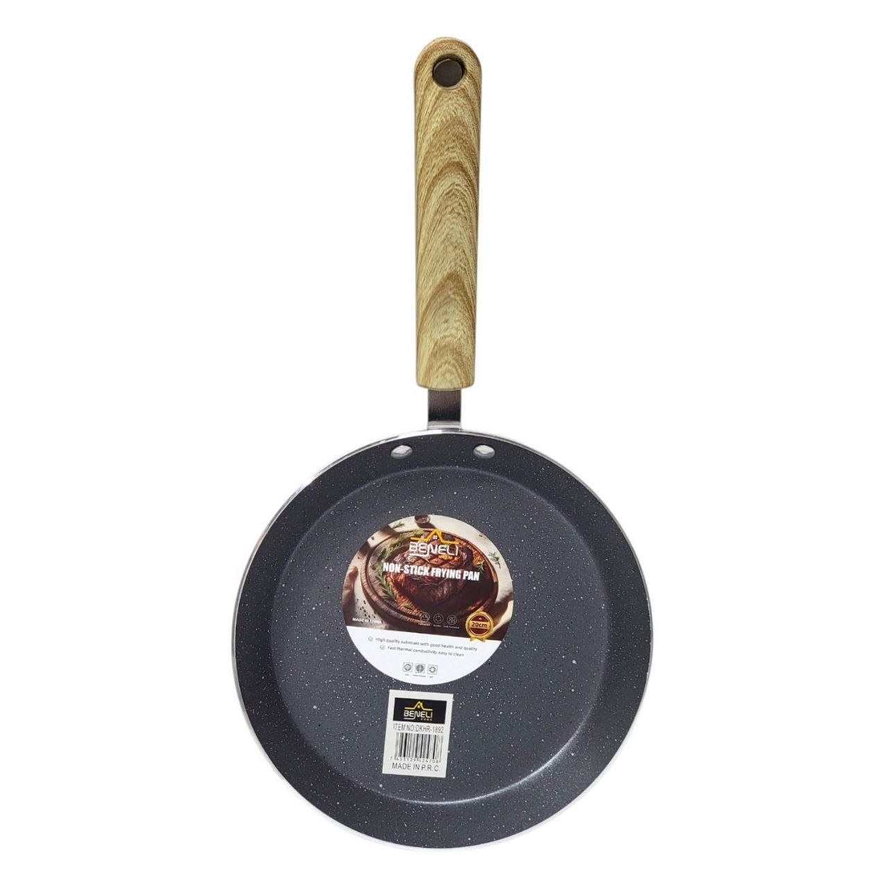 SARTEN ANTIADHERENTE CON MANGO ERGONOMICO BENELI HOME 20CM