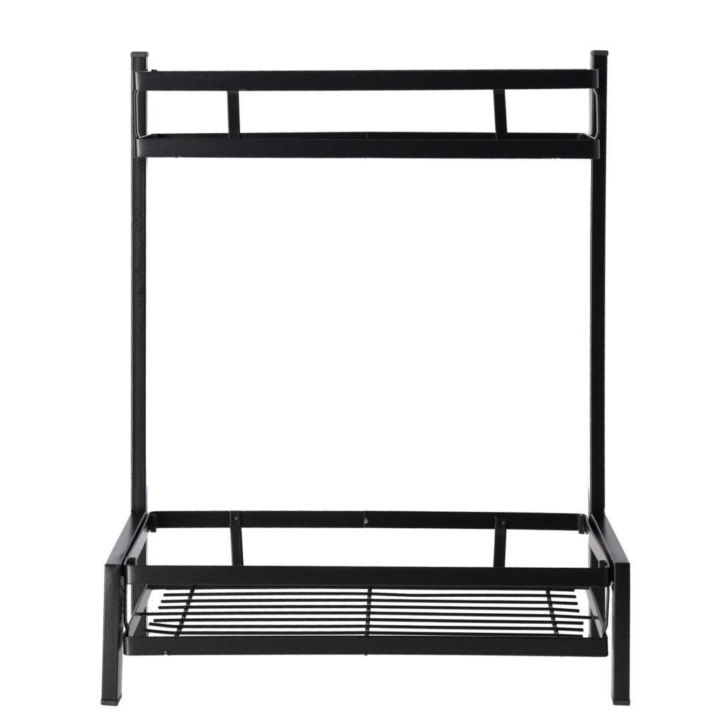 ORGANIZADOR ESTANTE DE ALMACENAMIENTO MULTIFUNCIONAL DE 2 NIVELES 32X19.5X 40CM