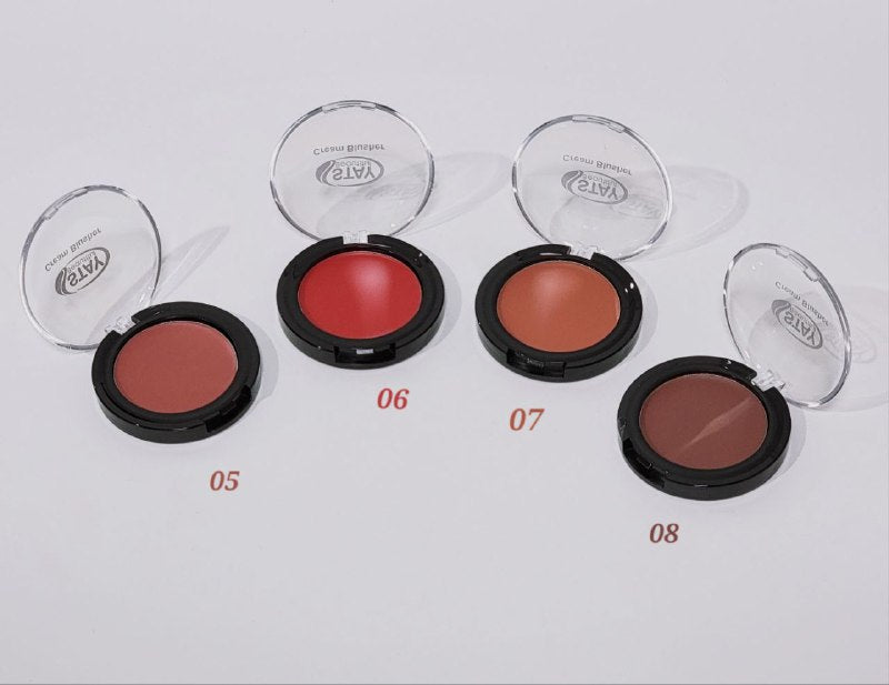 BLUSH EN CREMA DE ACABADO LIGERO Y NATURAL, 4 TONOS BEAUTIFUL PROFESSIONAL 3.4G