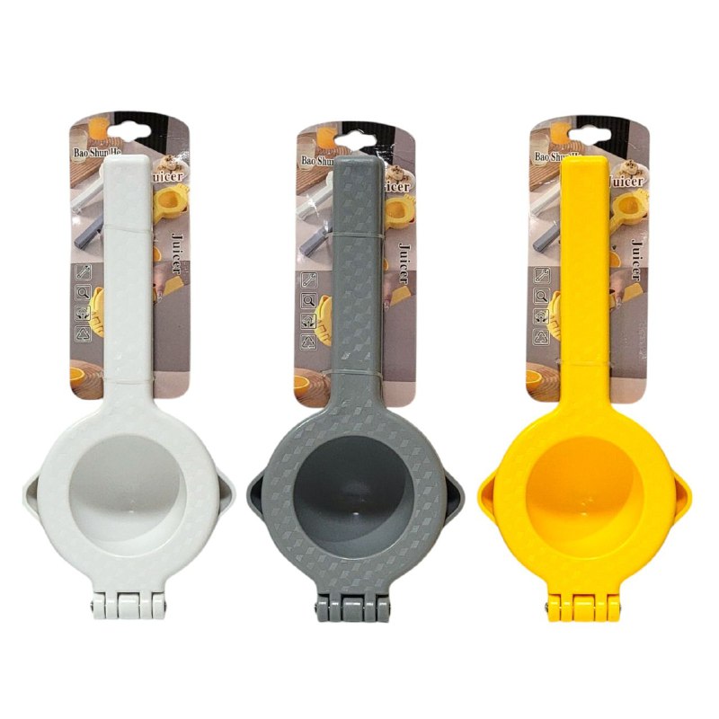 EXPRIMIDOR MANUAL PLASTICO PARA CITRICOS, LIMONES, NARANJAS, LIMA BAO SHUN HE