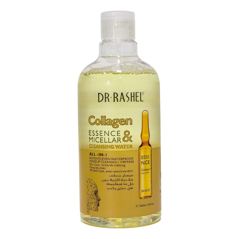 AGUA MICELAR LIMPIADORA CON ESENCIA DE COLAGENODR RASHEL 350ML