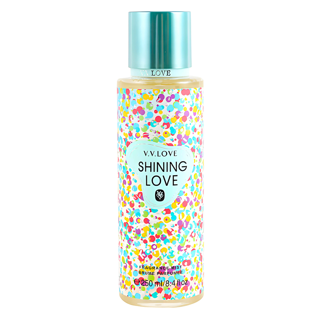 SPLASH VV LOVE SHINING LOVE 250ML (M) (DUPE DE VICTORIAS SECRET SPLASH CAKE CONFETTI 250ML)