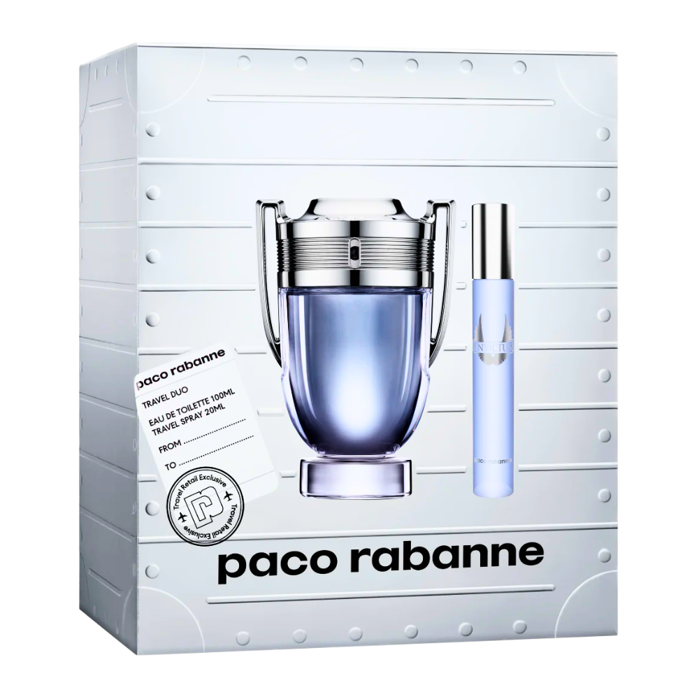 SET PACO RABANNE INVICTUS EDT 100ML, EDT 20ML (H)