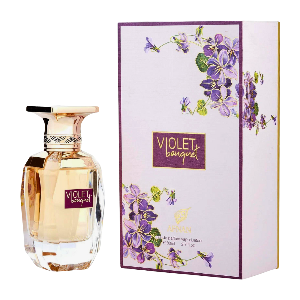 AFNAN VIOLET BOUQUET EDP 80ML (M) (DUPE MAISON FRANCIS KURKDJIAN BACCARAT ROUGE 540 EDP)