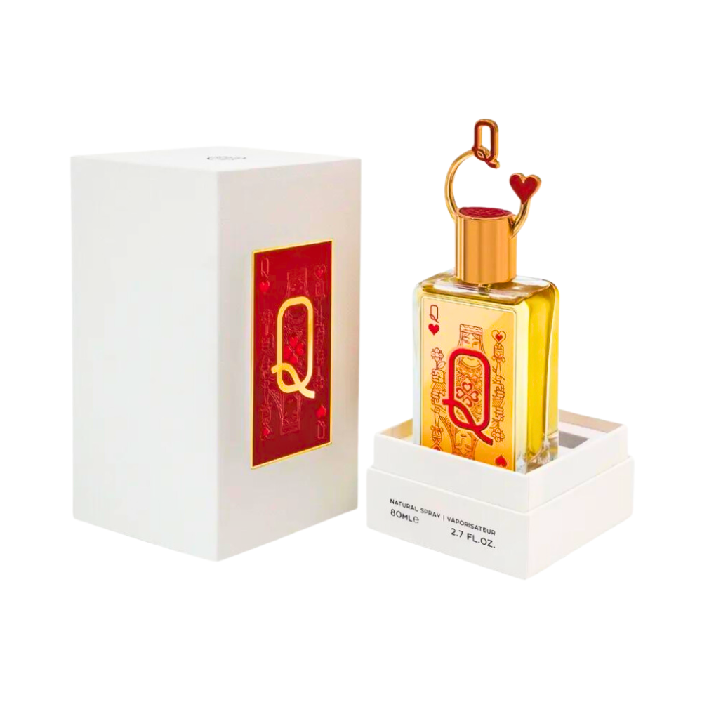 FRAGRANCE WORLD QUEEN OF HEARTS EDP 80ML (M) (DUPE GUERLAIN LA PETITE ROBE NOIRE ROSE ROSE ROSE EDP)