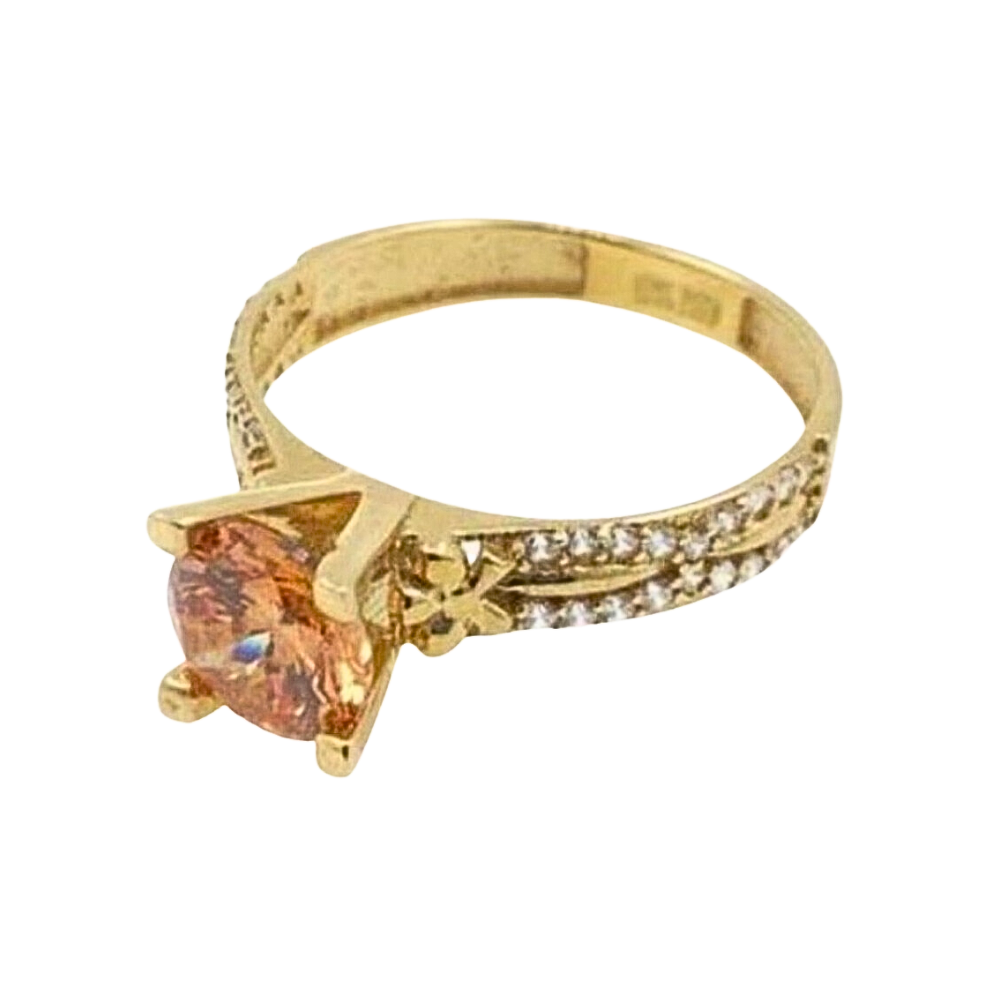 OANI309$7 FORMA CIRCON NARANJA