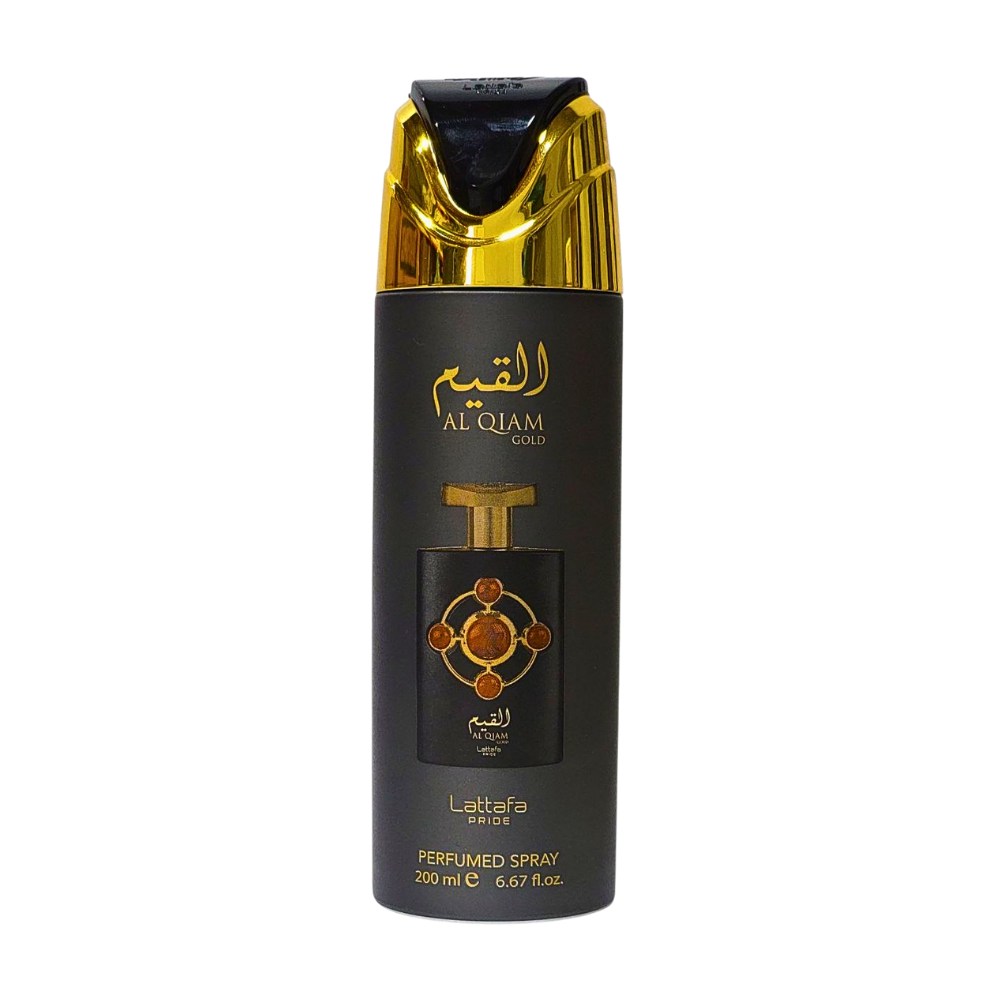 LATTAFA BODY SPRAY AL QIAM GOLD 200ML (U)