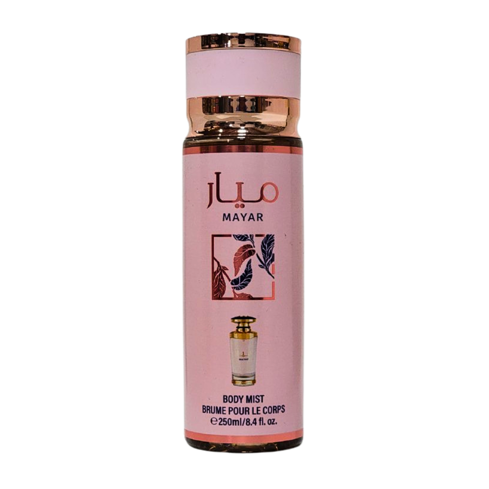 SPRAY PERFUMADO CONCENTRADO ARABIABEAUTY MAYAR 250ML (M)(DUPE DE LATTAFA MAYAR EDP 100ML )