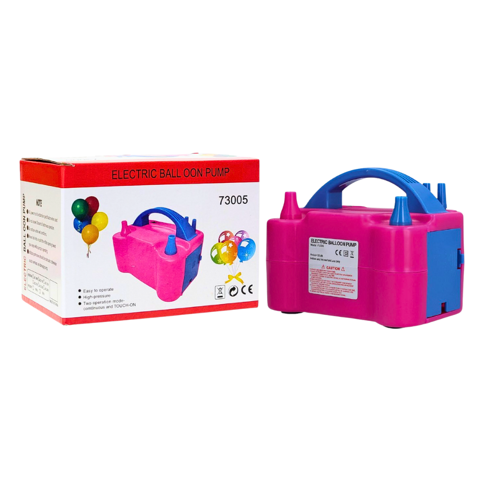 MAQUINA INFLADORA BOMBA ELECTRICA PARA INFLAR GLOBOS ELECTRIC BALL OON PUMP 73005