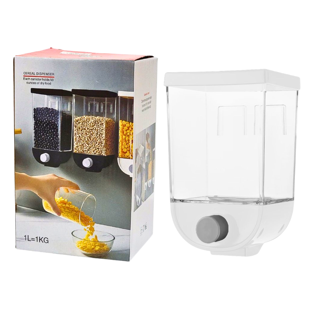 ALMACENADOR DISPENSADOR DE ALIMENTOS SECOS, CEREALES FRESH EASY 1KG