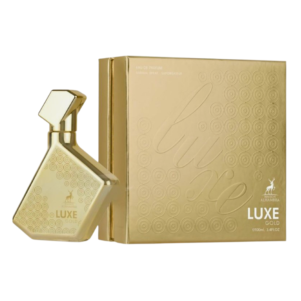 MAISON ALHAMBRA LUXE GOLD EDP 100ML (U) (DUPE BOND NO 9 NYC PERFUME EDP)