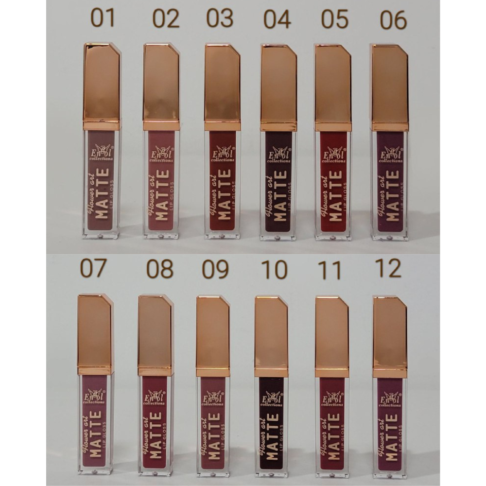 BRILLO DE LABIOS MATTE FLOWER ART ENGOL COLLECTIONS 8ML