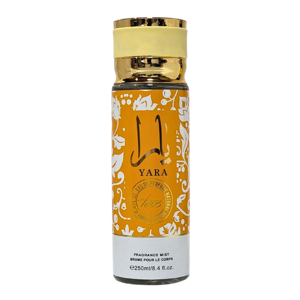 SPRAY PERFUMADO CONCENTRADO YARA TOUS 250ML (M)(DUPE DE LATTAFA YARA TOUS EDP 100ML)