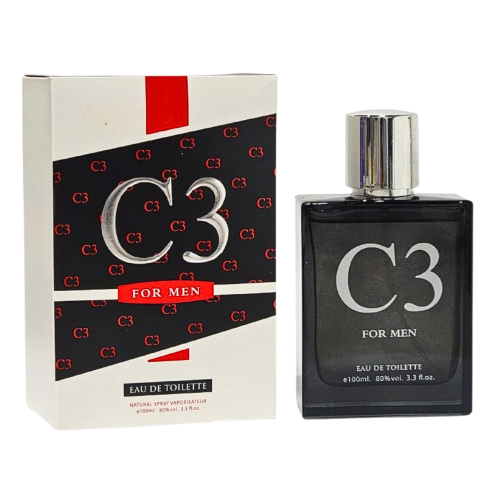 DUBAI C3 FOR MEN EDT 100ML (H) (AROMA SIMILAR CAROLINA HERRERA CH MEN EDT)
