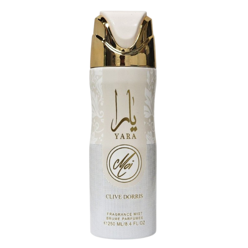 SPRAY PERFUMADO CONCENTRADO YARA MOI CLIVE DORRIS 250ML (M) (AROMA SIMILAR LATTAFA YARA MOI EDP)