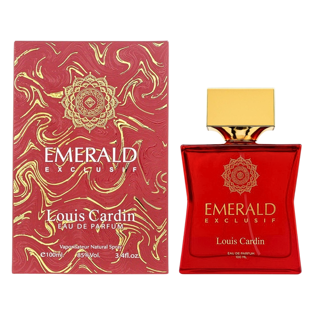 LOUIS CARDIN EMERALD EXCLUSIF RED EDP 100ML (U) (DUPE PACO RABANNE INVICTUS EDT)