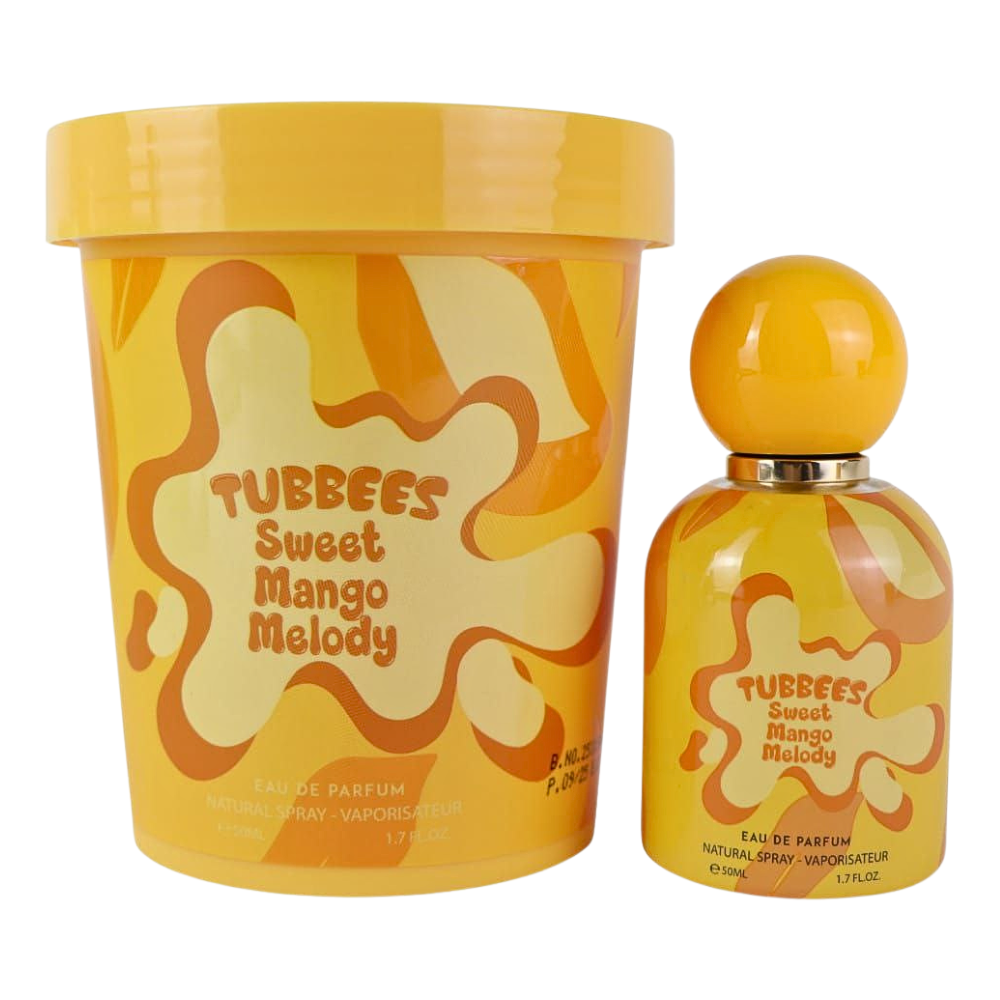 GRANDEUR TUBBEES SWEET MANGO MELODY EDP 50ML (M) (DUPE MUGLER ANGEL EAU CROISIERE EDT)