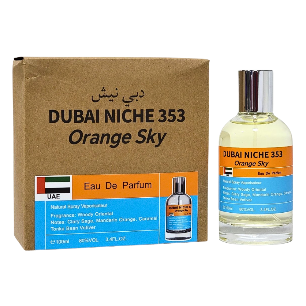 DUBAI NICHE 353 ORANGE SKY EDP 100ML (H) (DUPE JEAN PAUL GAULTIER SCANDAL POUR HOMME EDT)