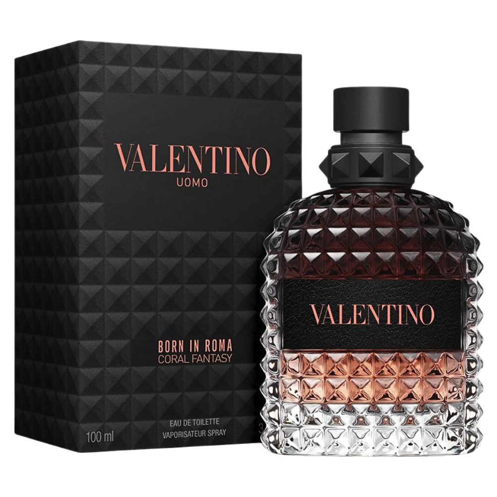 VALENTINO UOMO BORN IN ROMA CORAL FANTASY EDT 100ML (H)