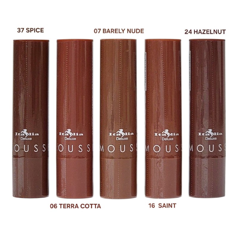 BRILLO LABIAL EN SET DE LAPICES LABIALES MATE ITALIA DELUX SEND NUDES TOP FIVE 3G