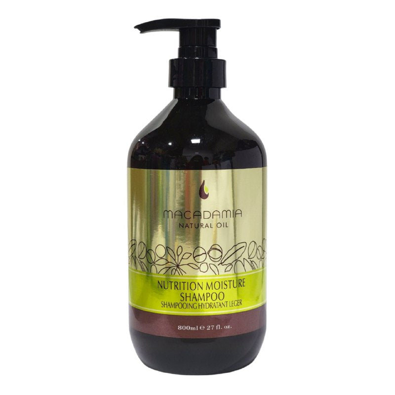 SHAMPOO PARA EL CABELLO HIDRATANTE Y SUAVIZANTE DE ACEITE DE MACADAMIA 800ML