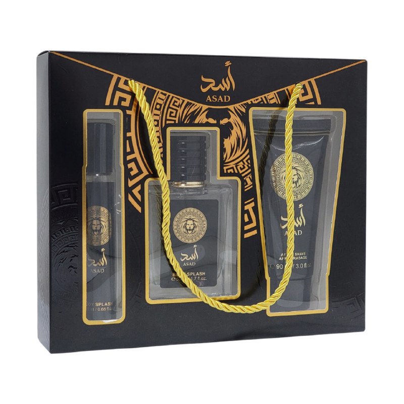SET MYSTICAL ASAD SPLASH 50ML SPLASH 20ML AFTER SHAVE 90ML (H)