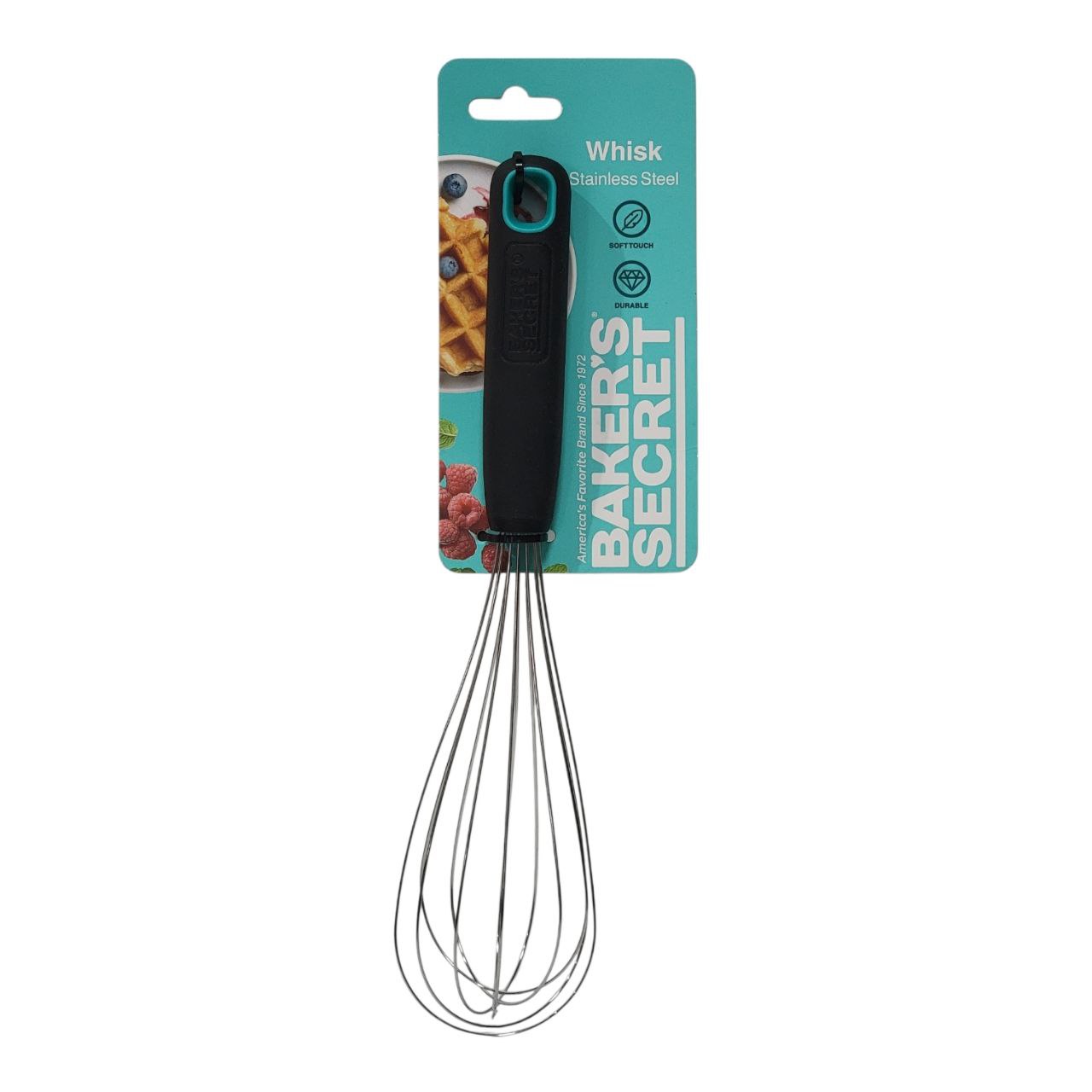 UTENSILIO DE COCINA BATIDOR DE ACERO INOXIDABLE BAKERS SECRET 31CM