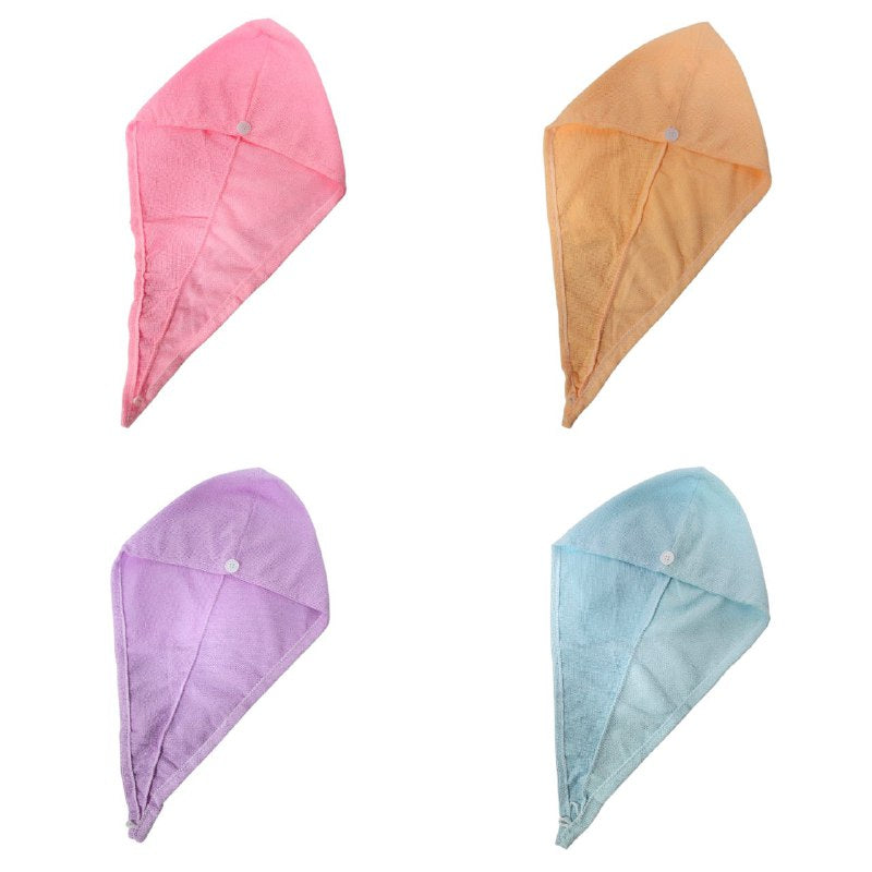 TOALLA DE BAÑO PARA EL CABELLO DE MICROFIBRA ABSORBENTE
