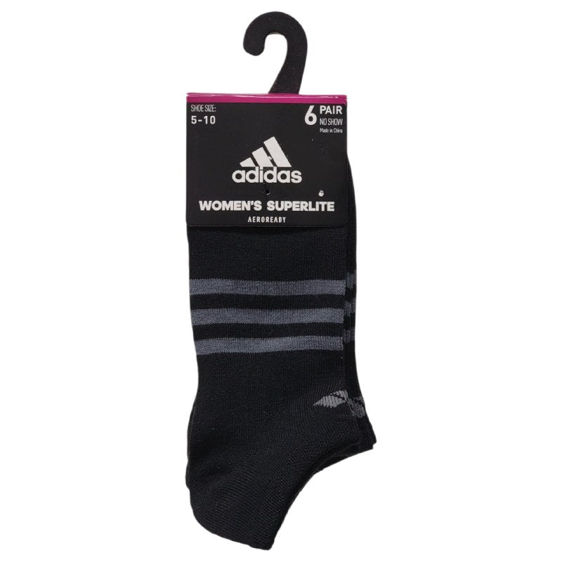 CALCETA TOBILLERA ORIGINAL ADIDAS 6 PARES SIZE 5-10