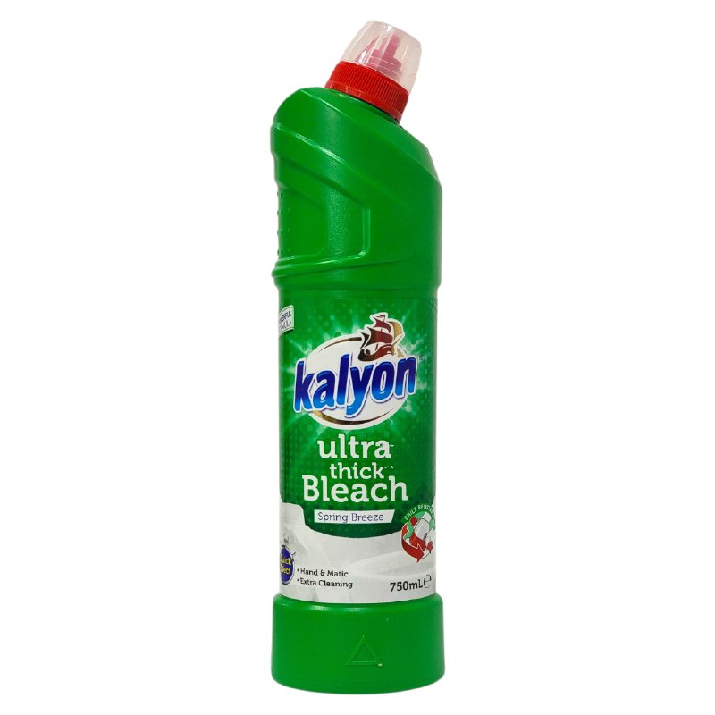 LIMPIADOR BLANQUEADOR PARA BAÑO INODORO CON AROMA BRISA PRIMAVERAL KAYLON 750ML